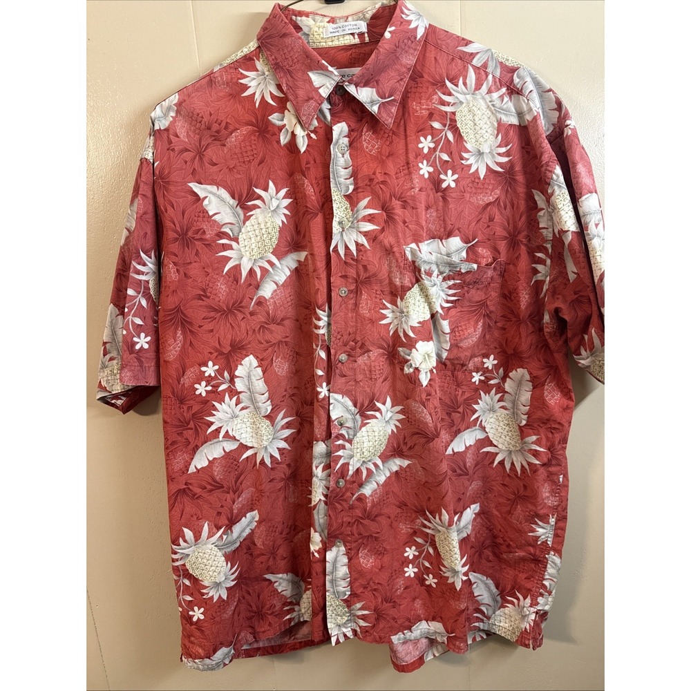 Vintage Pierre Cardin XLT Hawaiian Shirt